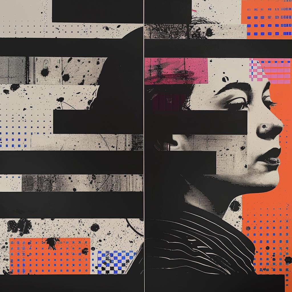 paintings  stripes  black  white  abstract  monochrome  contrast  modern  graphic  artwork 1020319