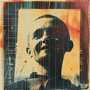 portrait  man  frame  yellow  background  art  colorful  design  visual  expression 1041143