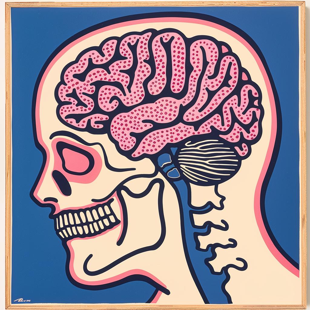 surreal  human  head  brain  anatomy  painting  minimal  creative  art  exploratory 961525