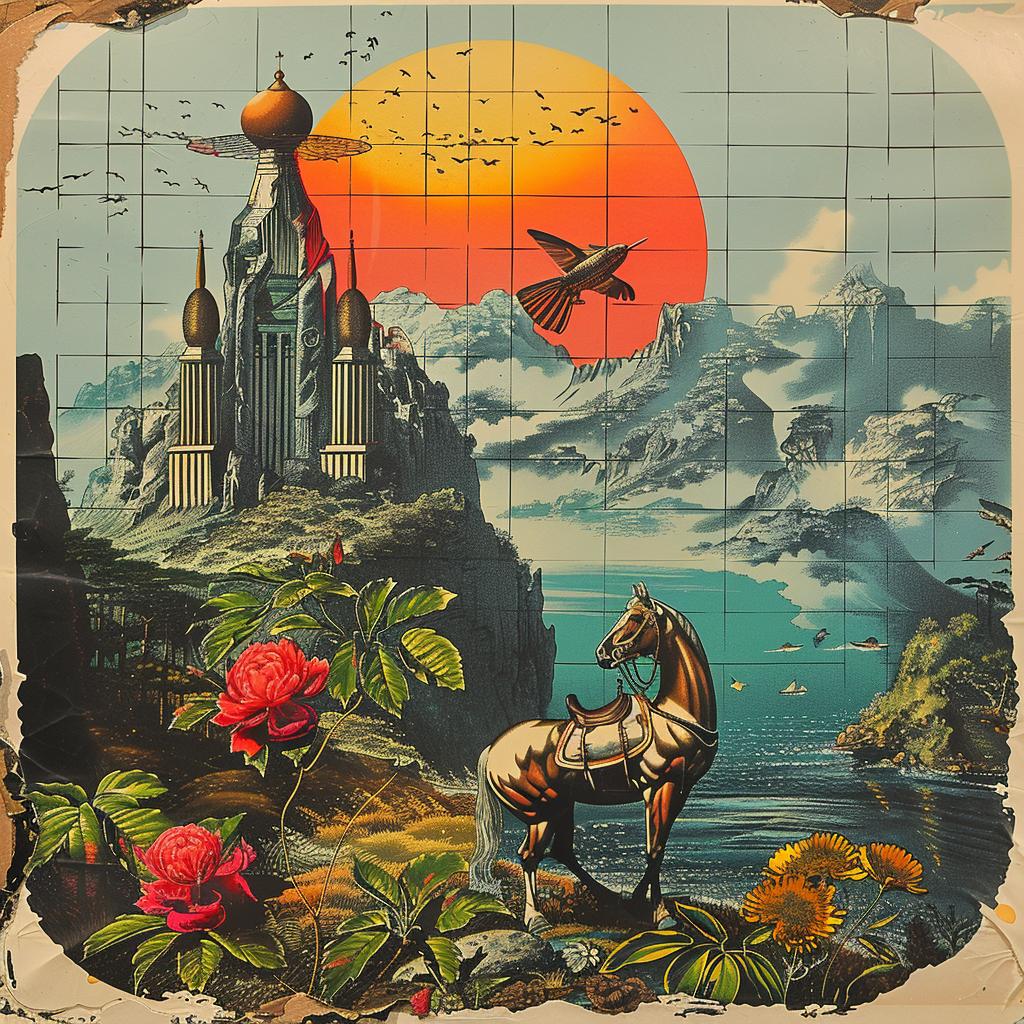album  cover  horse  castle  art  design  fantasy  illustration  music  vinyl 1036169