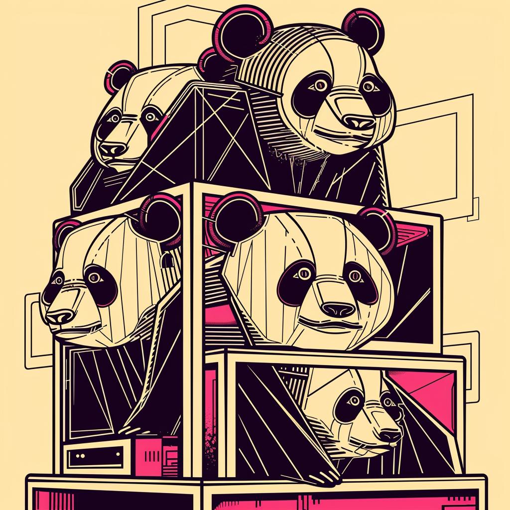 digital  art  surreal  pandas  ominous  creative  illustration  fantasy  design  colorful 939519