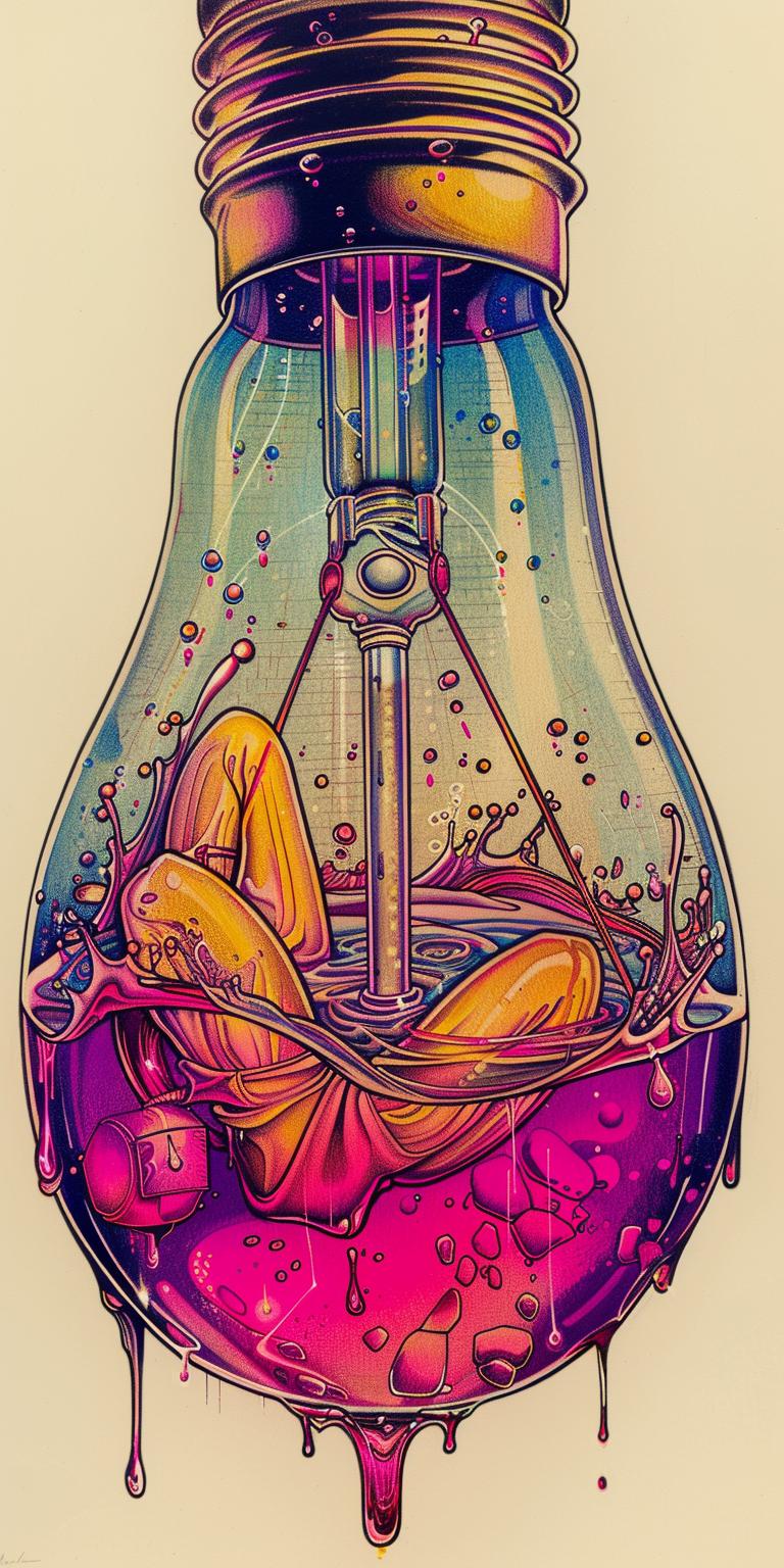 lightbulb  liquid  drowning  woman  conceptual  surreal  digital  art  emotion  dark 940448