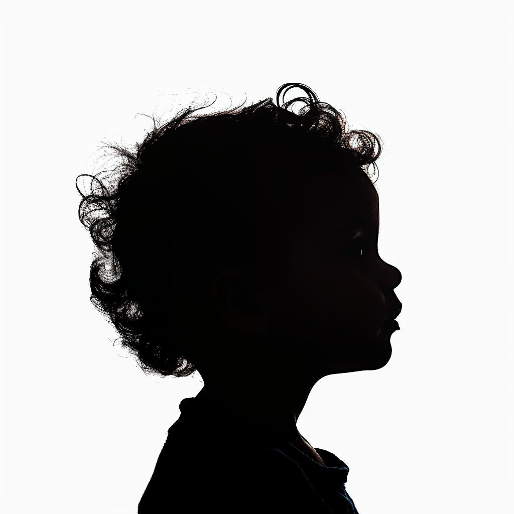 child  vector  silhouette  isolated  clean  background  profile  human  minimal  generic 953778
