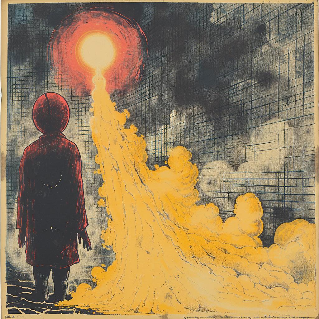 japanese  horror  poster  fire  surreal  lighting  grain  art  provoking  person 917868