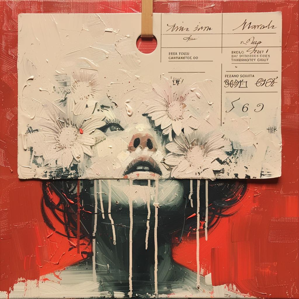 woman  flowers  face  paint  spiritual  naturalistic  introspective  emotional  artistic  occult 975757