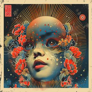 woman  art  print  flowers  synthwave  abstract  face  dark  design  female 1038666