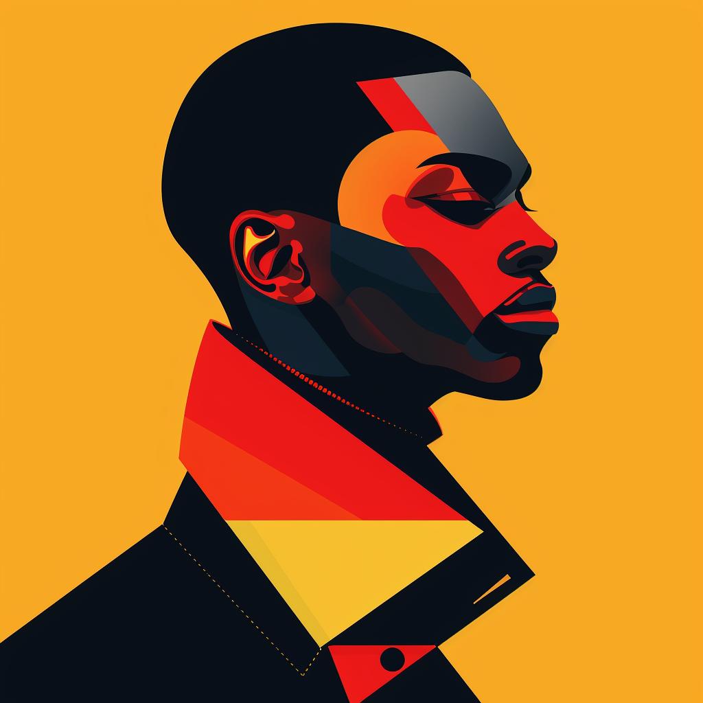 abstract  portrait  minimalist  black  geometric  elegance  colorful  modern  stylish  aesthetic 929235