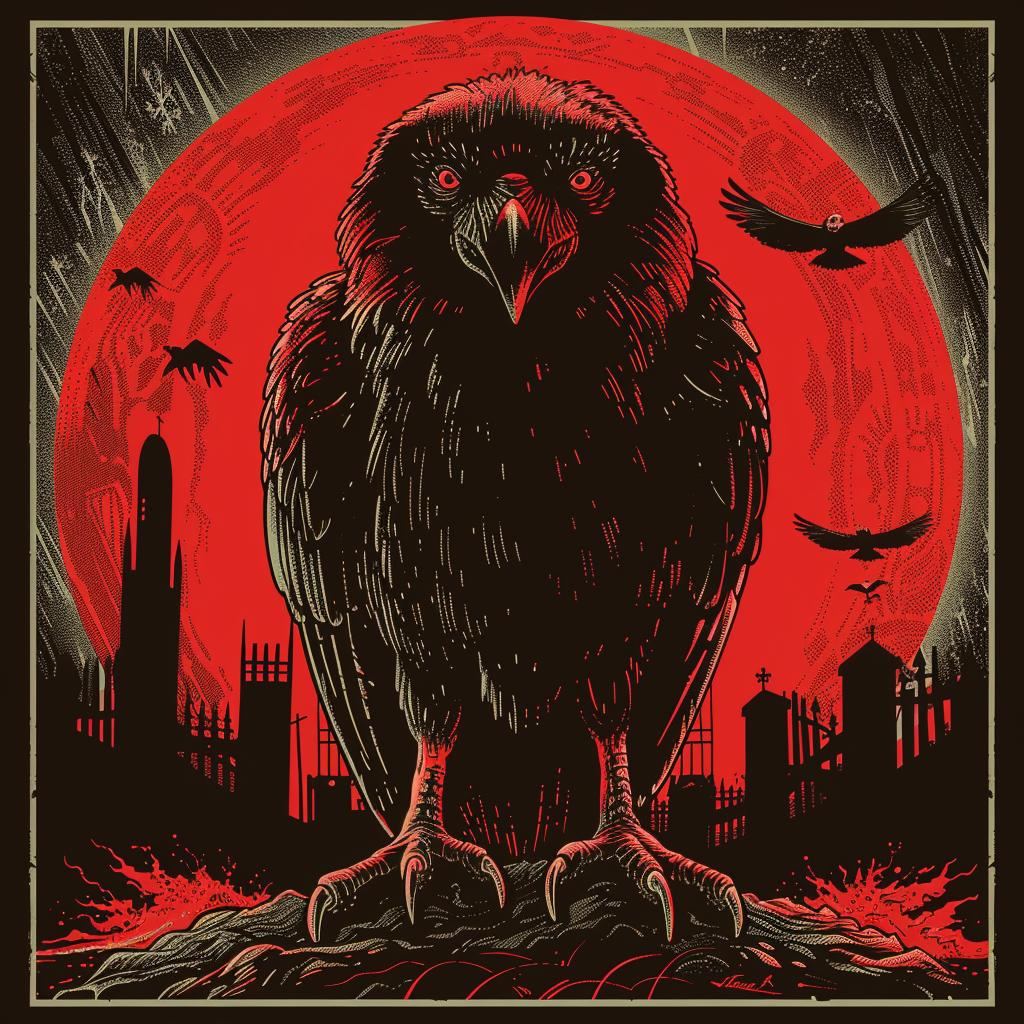 art  provocative  crow  city  dark  spiritual  terror  occult  McFarlane  illustration 936047