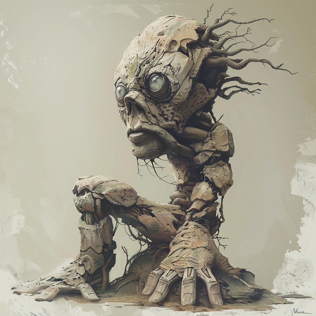 surreal  hands  feet  digital  art  whimsical  unconventional  character  expression  playful 971828
