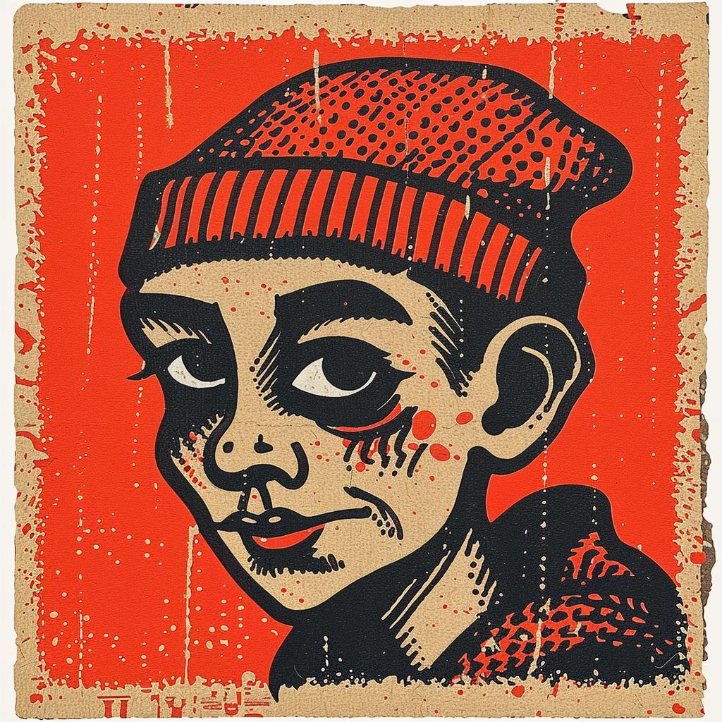 aggressive  streetwise  John  Maloney  knit  cap  vintage  poster  boy  hat 957314