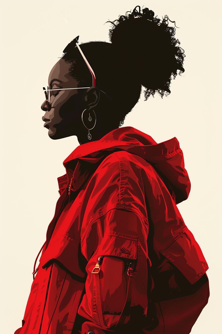 woman  streetwear  African-American  silhouette  vector  movie  poster  blackgirlmagic  fashion  art 954232