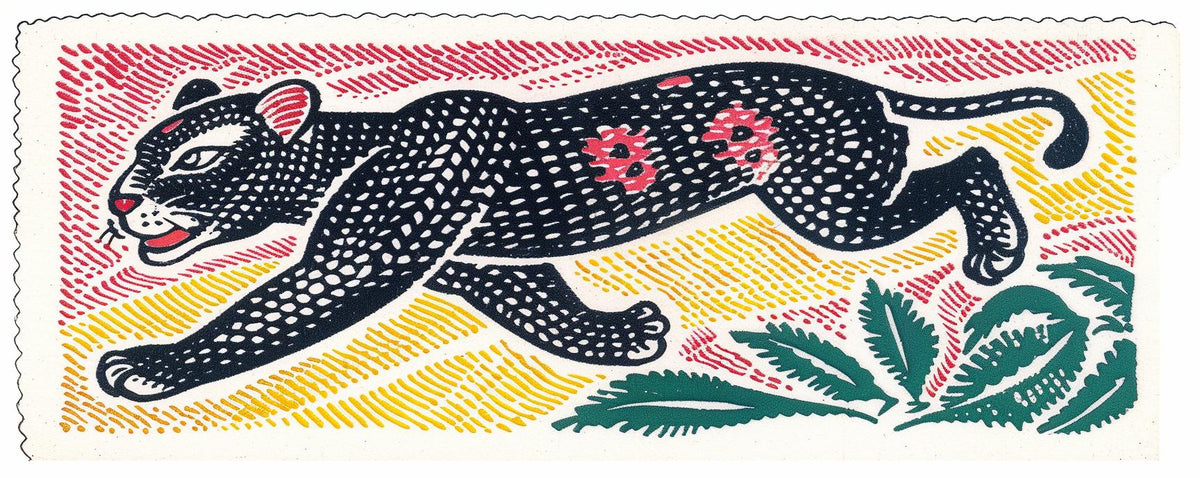 leaping  panther  vintage  tattoo  style  black  white  drawing  jaguar  art 961003