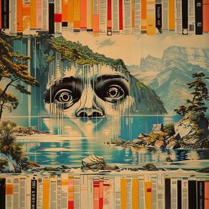 man  face  mountain  background  landscape  painting  expression  chromolithography  nature  portrait 1057871