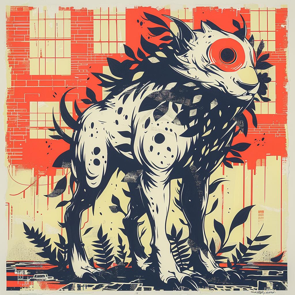 mythical  creature  dog  hybrid  plant  fantasy  nature  whimsical  art  unique 941257