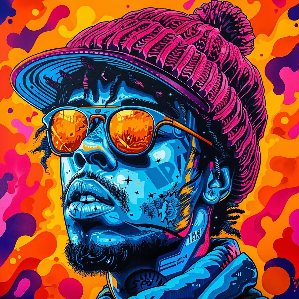 DAngelo  Russell  cap  portrait  urban  colorful  music  celebrity  style  fashion 945035