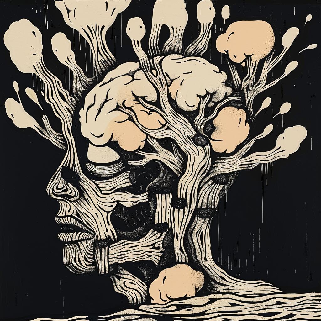 drawing  man  tree  spiritual  introspective  naturalistic  terror  art  black  white 936195