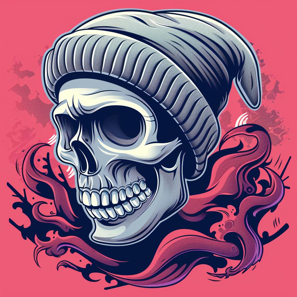 skull  cap  streetwise  aggressive  minimal  illustration  culture  urban  simple  graphic 958255