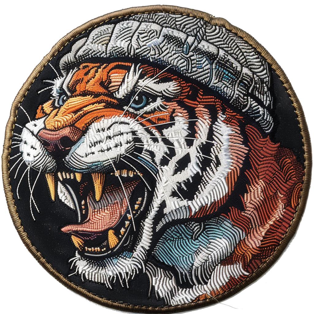 patch  tiger  hat  chenille  hip-hop  streetwear  animal  colorful  minimal  stitch 961375
