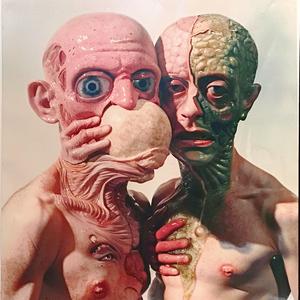 painting  men  faces  horror  performance  art  creative  strange  dark  illustration 1036814