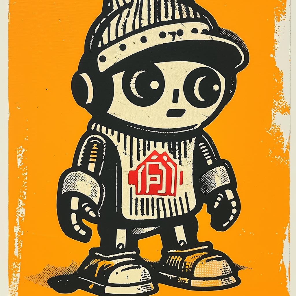 robot  vintage  aggressive  minimal  streetwise  culture  poster  anthropomorphic  hat  house 949478