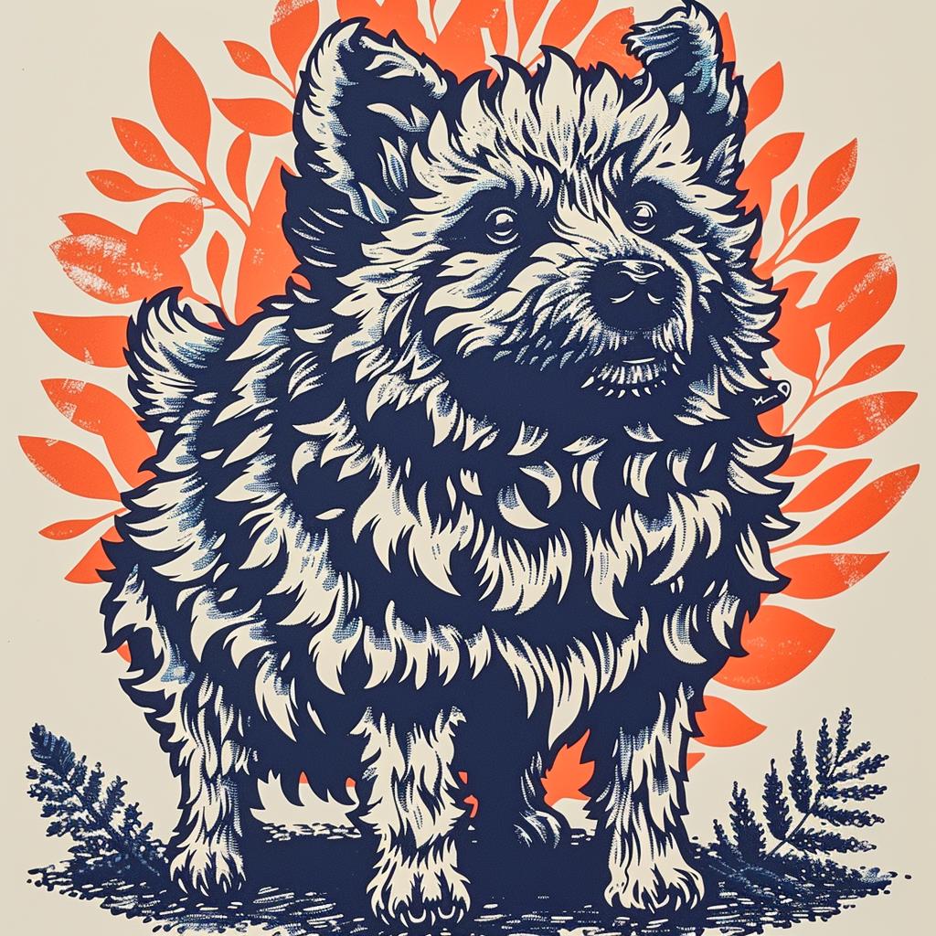 mythical  creature  hybrid  dog  flower  fantastical  unique  essence  blend  generas 941334