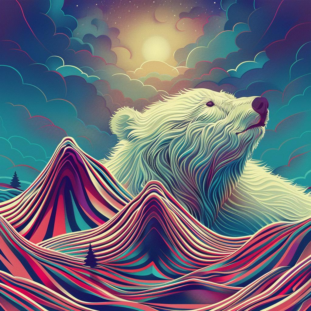 polar  bear  mountains  clouds  nature  wildlife  tranquil  majestic  furry  snowy 967270