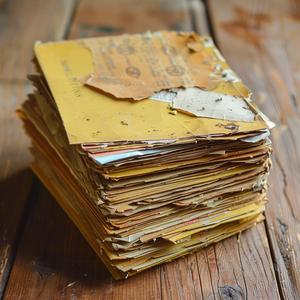 yellow  pages  aged  phone  book  vintage  paper  wooden  table  1980s 1075317