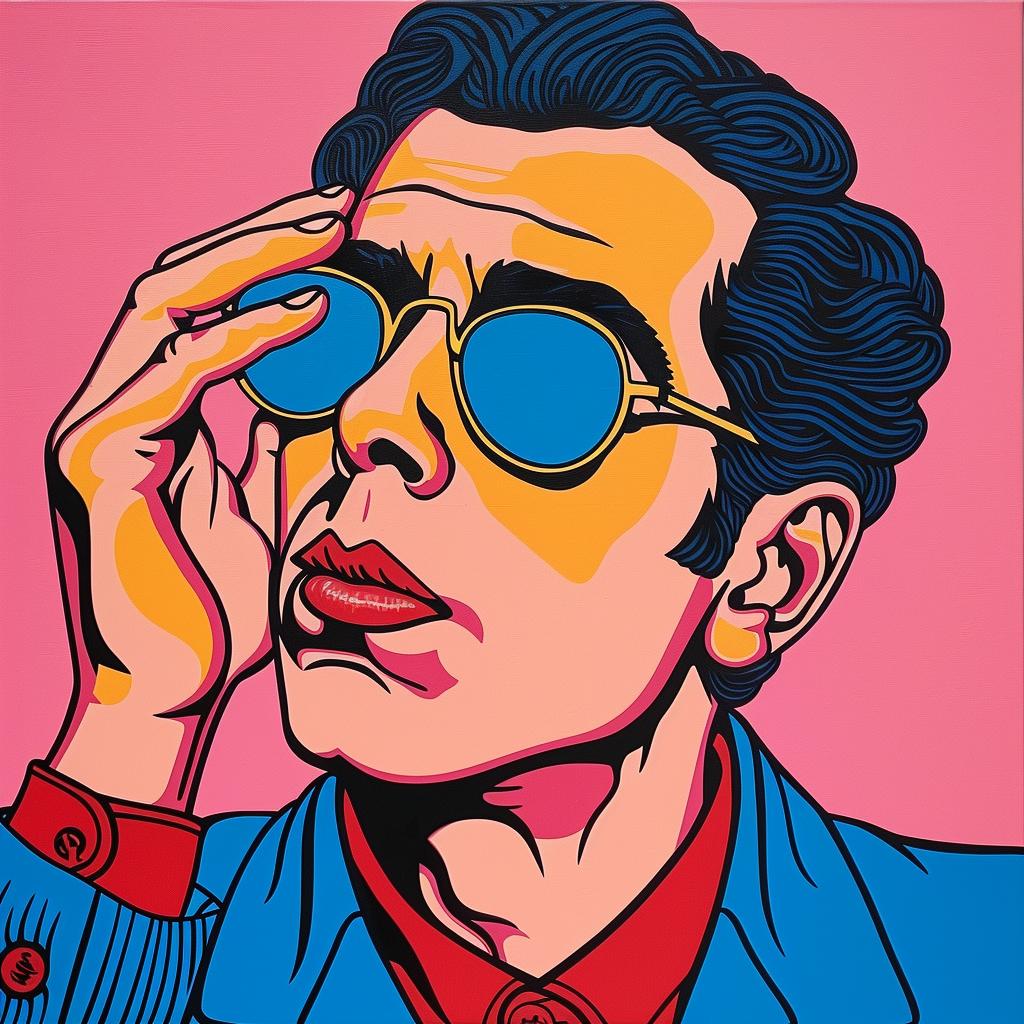 painting  man  sunglasses  casual  chill  portrait  character  artistic  humor  comedy 1023282