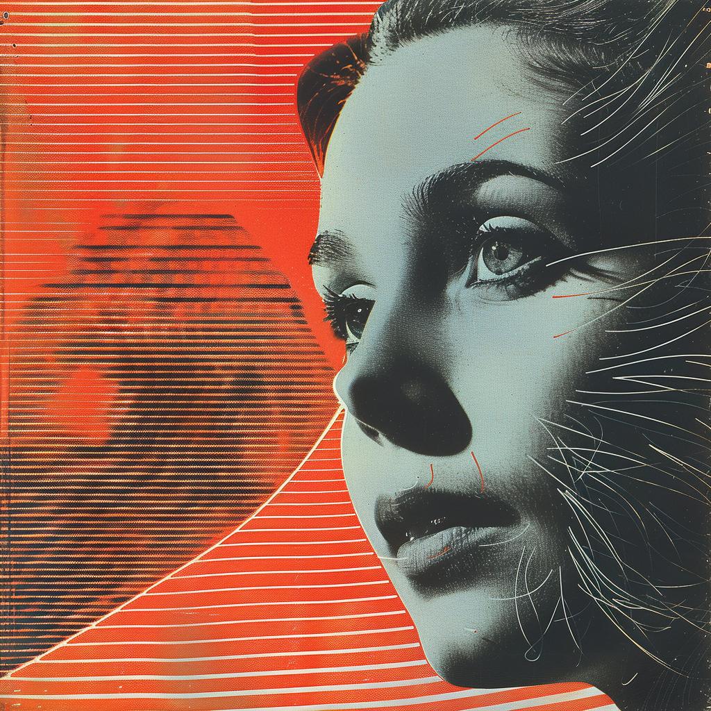 surreal  album  cover  hyper-realistic  screenprinting  poster  Manchurian  candidate  Herbert  Bayer 960606