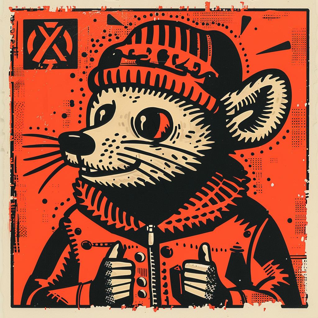 aggressive  urban  animal  anthropomorphic  hat  streetwear  minimal  poster  culture  simple 959416