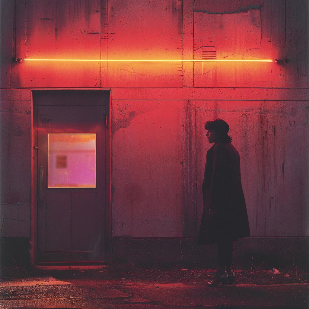 surreal  neon  album  cover  creative  Demna  Gvasalia  red  sign  art 976826