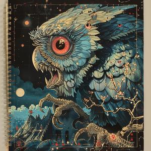 owl  notebook  chromolithography  artwork  graphic  design  nature  illustration  concept  visual 1051454