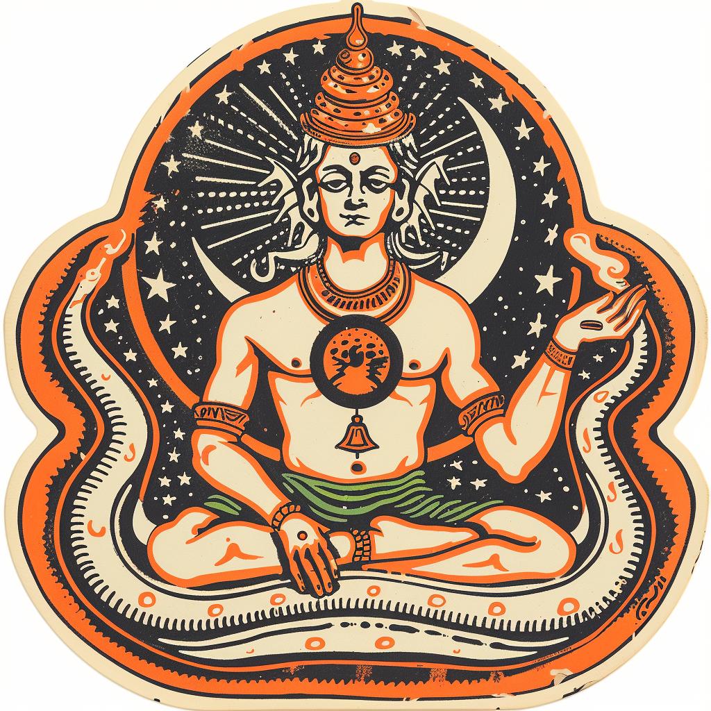 provocative  god  lotus  position  hands  head  introspective  naturalistic  dark  occult 935571