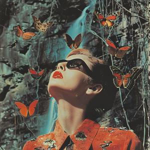 surrealism  collage  montage  ironically  1990s  advertisements  juxtaposition  butterflies  hair  enigmatic 1041245