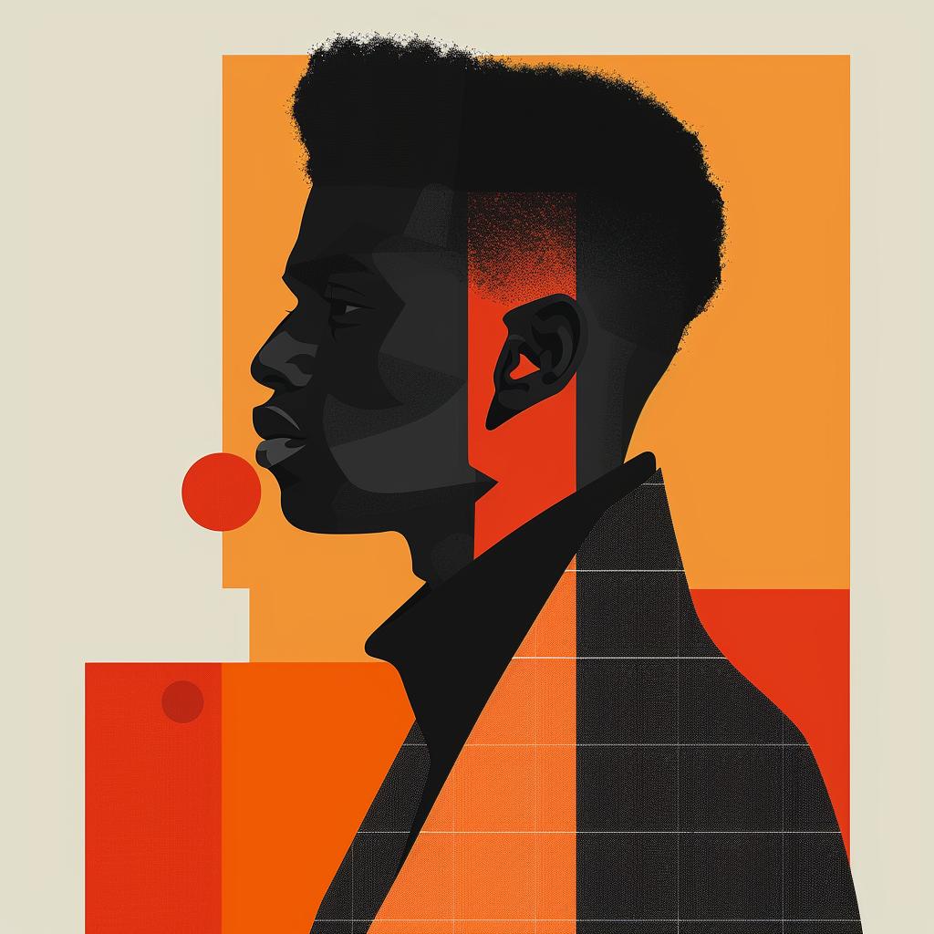 poster  silhouette  color  contrast  elegance  african-american  minimalist  bold  stylish  patterns 929254
