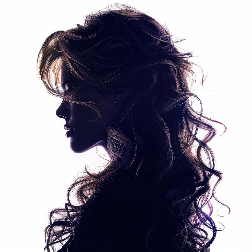profile  silhouette  BlackCanary  photorealistic  woman  longhair  white  background  DC  Comics 953892