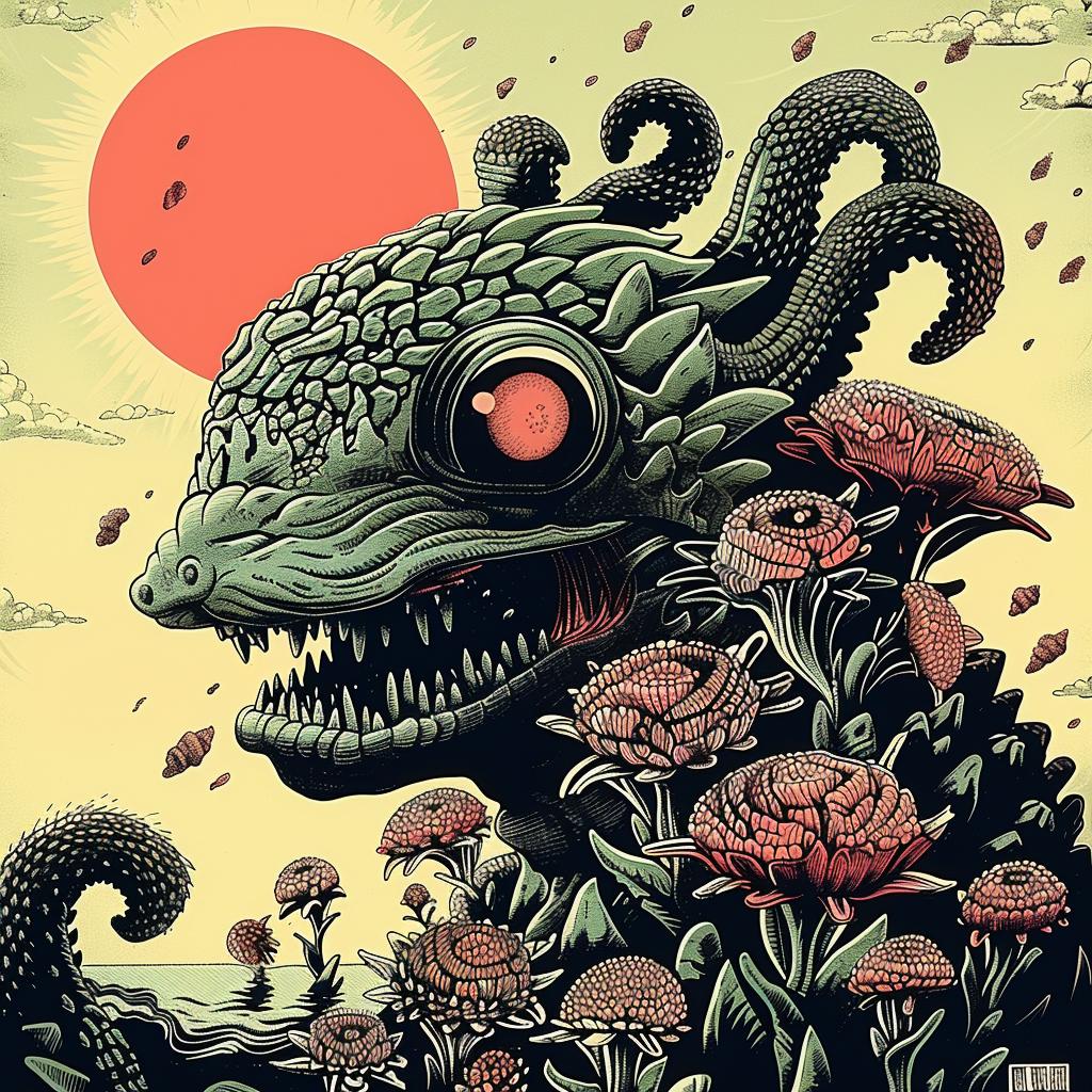 album  coverart  band  mighty  bosstones  creature  flowerpunk  art  design  music 946560