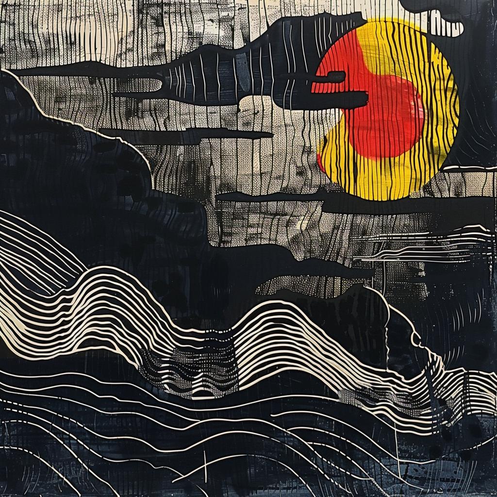 joy  collage  painting  sun  waves  impressions  dots  wavy  colorful  abstract 936524