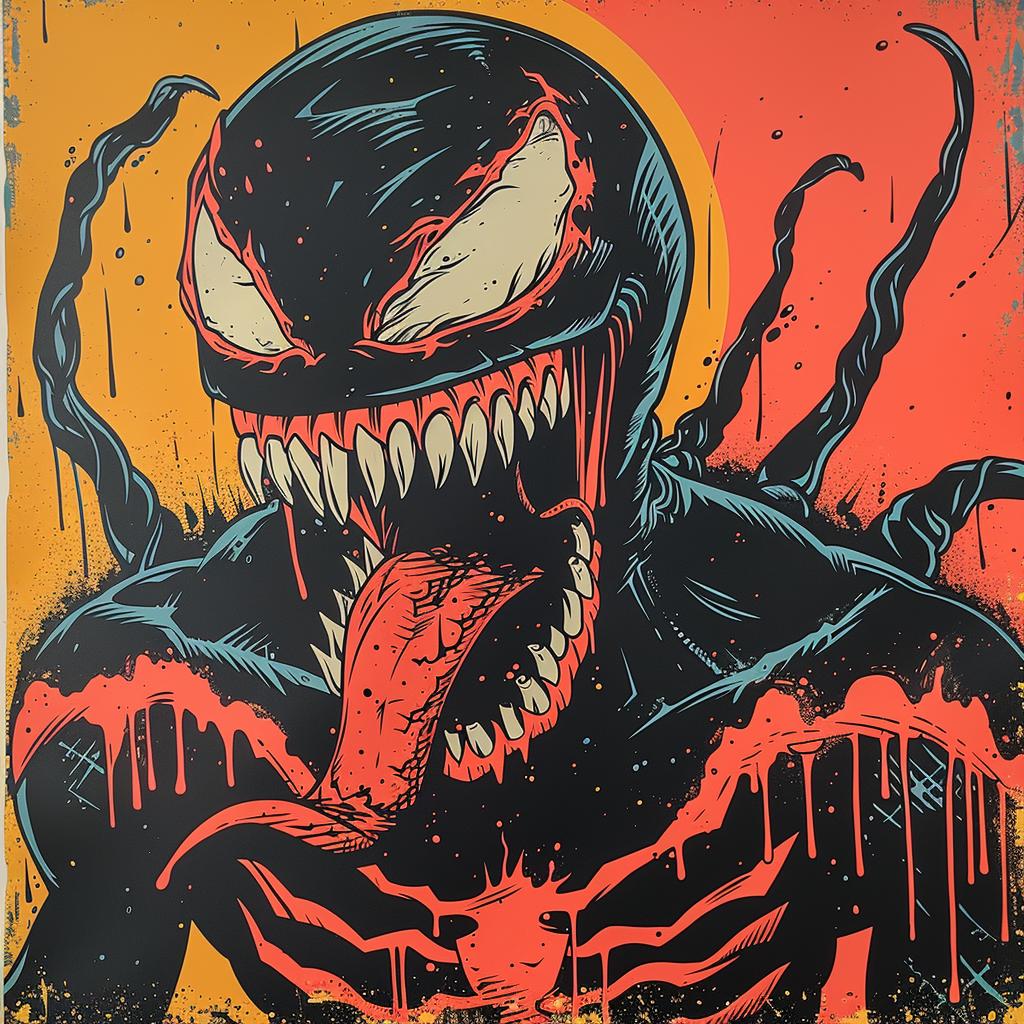 venom  character  mcfarlane  dark  superhero  illustration  dynamic  comic  art  graphic 929724