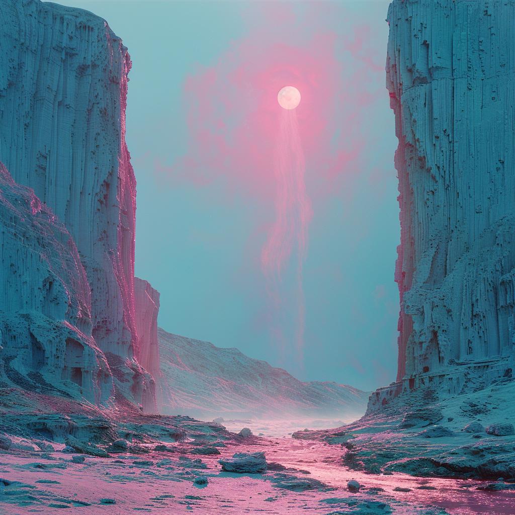 sun  river  desert  lighting  pink  blue  surreal  Buchholz  horizon  glow 1030845