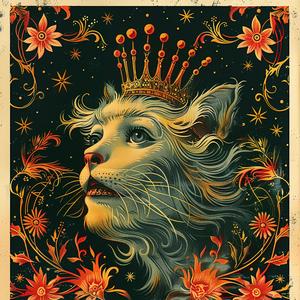 chromolithography  cat  hat  colorful  character  whimsical  illustration  playful  artwork  design 1052865