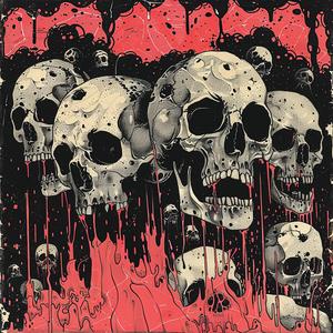 album  cover  death  metal  band  art  surreal  chaos  Risograph  Symbolist 1078053
