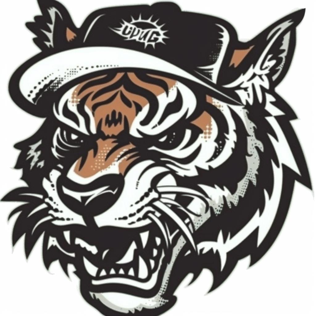 tiger  hat  logo  baseball  team  animal  graphic  symbol  illustration  art 940065