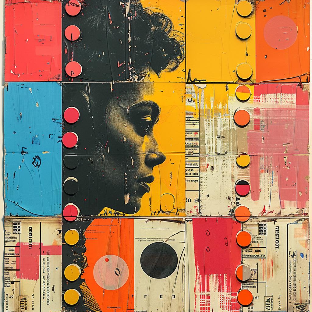 woman  colorful  abstract  impressionism  collage  graphic  design  expression  whimsical  vibrant 962655