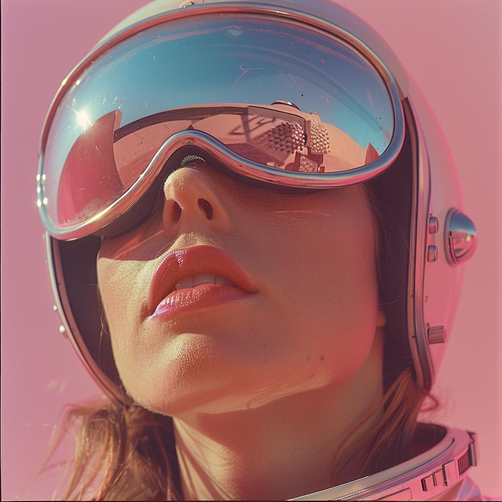 astronaut  woman  surreal  double  exposure  lighting  colors  glow  photography  art 1030942