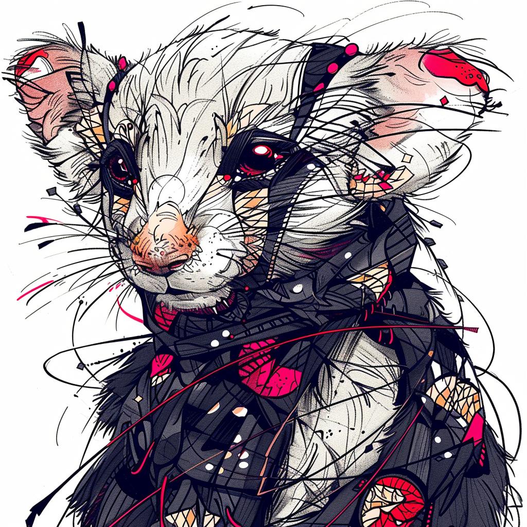 mythical  creature  rodent  unique  scarf  fantastical  explored  essence  design  hybrid 952662
