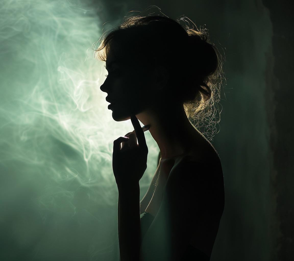 woman  silhouette  gesture  highcontrast  lighting  smoke  dark  tonality  fantasy  dramatic 954032
