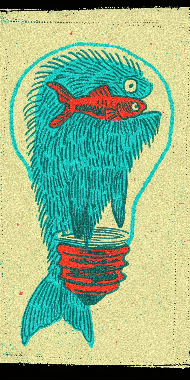 lightbulb  goldfish  liquid  aquatic  creative  whimsical  conceptual  colorful  unique  fantasy 940435