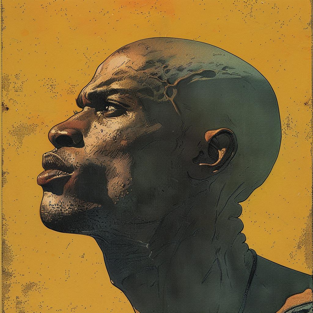 man  poster  bald  black  dramatic  illustration  expression  figure  character  movie 923737