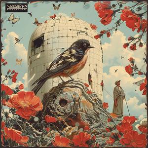 bird  tower  album  cover  music  art  chromolithography  design  graphic  illustration 1040487